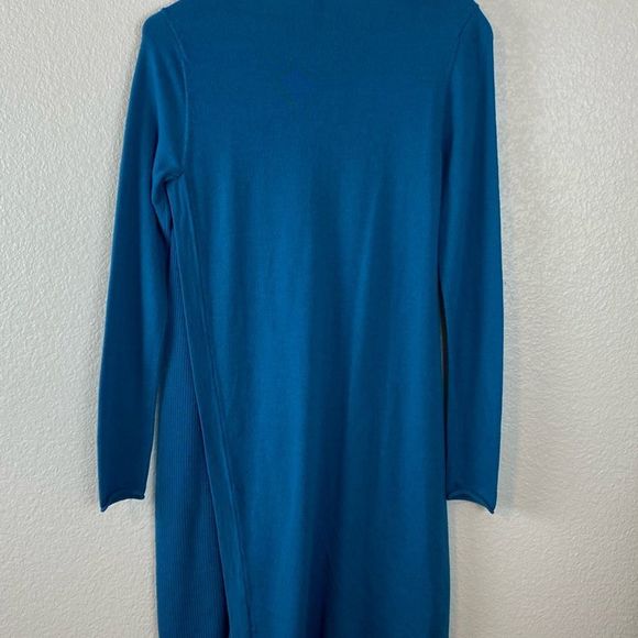 Eileen Fisher Jewel Neck Merino Wool MIDI Dress Size SP - Picture 9 of 13